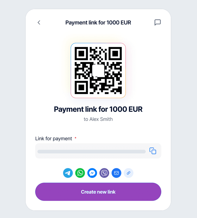 Create Link Interface